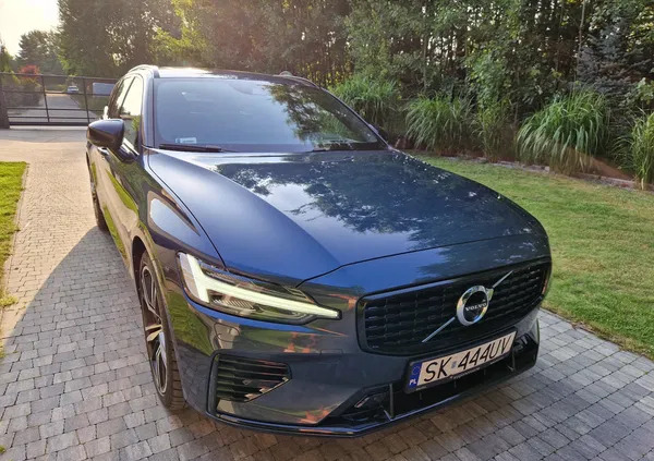 volvo v60 mazowieckie Volvo V60 cena 163900 przebieg: 85500, rok produkcji 2019 z Katowice